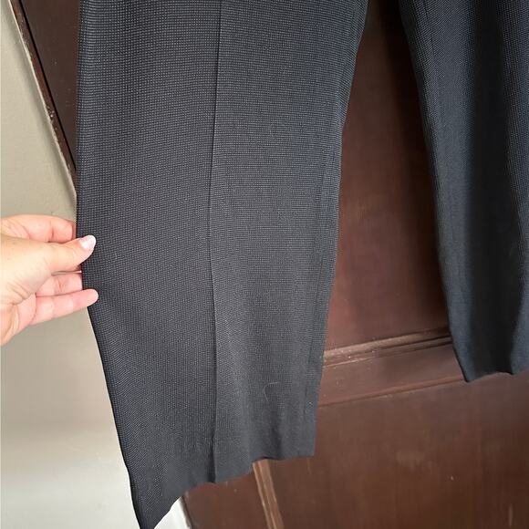 MAXMARA | Lightweight Wool Blend Wide Leg Ankle Length Trousers | Size 10 - Picture 3 of 6